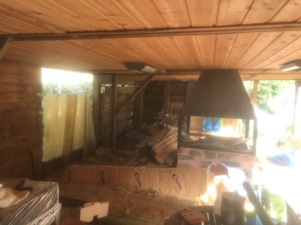 Début du chantier de la Ferme Thérapeutique des Heures Etoilées